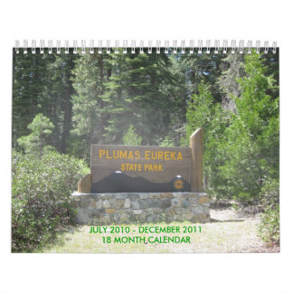 PLUMAS-EUREKA STAATS-PARK KALENDER