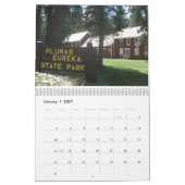 PLUMAS-EUREKA STAATS-PARK KALENDER (Jan 2027)