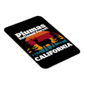 Plumas National Forest California Magnet (Rechte Seite)