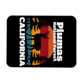 Plumas National Forest California Magnet (Horizontal)