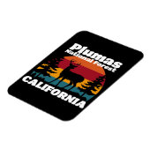 Plumas National Forest California Magnet (Linke Seite)