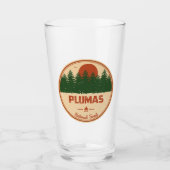 Plumas National Forest Glas (Vorderseite)