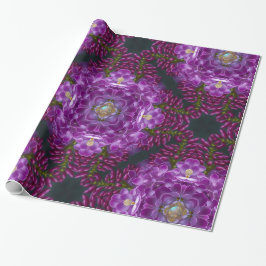 Plumb Petal Romantischer Nachmittag Geschenkpapier