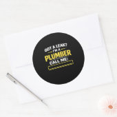 Plumber Advertising Sticker (Umschlag)