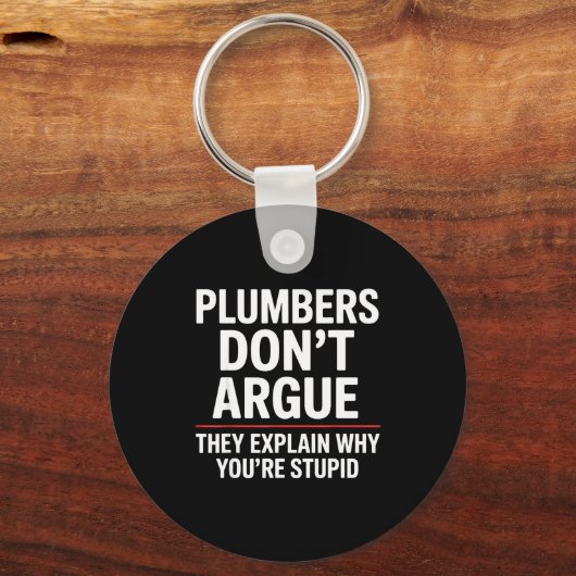 Plumber Art For Men Women Plumbing Pefitter Plumbe Schlüsselanhänger (Vorderseite)