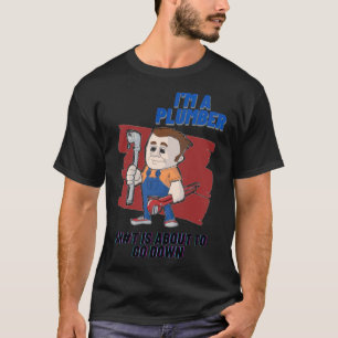 Plumber backen Piratenschiff Geburtstag T-Shirt