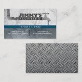 Plumber Business Cards Visitenkarte (Vorne/Hinten)
