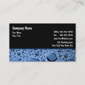 Plumber Business Cards Visitenkarte (Vorderseite)