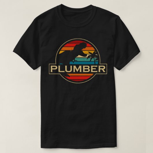 Plumber Dinosaur T-Shirt (Design vorne)