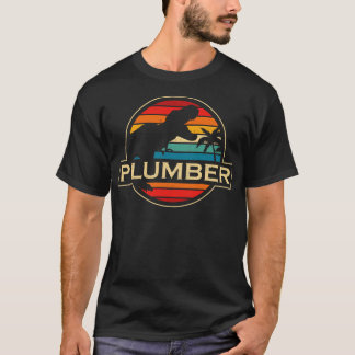 Plumber Dinosaur T-Shirt