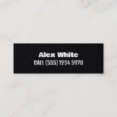 ⚡ Plumber & Electrical Premium Mini Visitenkarte (Rückseite)