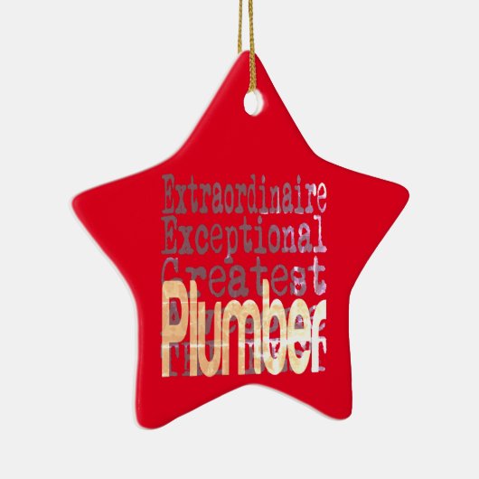 Plumber Extraordinator Keramik Ornament (Rechts)