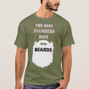 Plumber Geschenke Bärte Mustaches für Männer Plumm T-Shirt