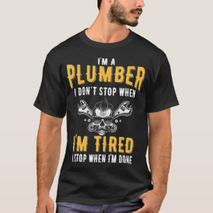 Plumber Handwerker T-Shirt
