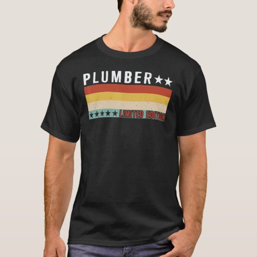 Plumber Job Title Profession Worker Appreciation I T-Shirt (Vorderseite)