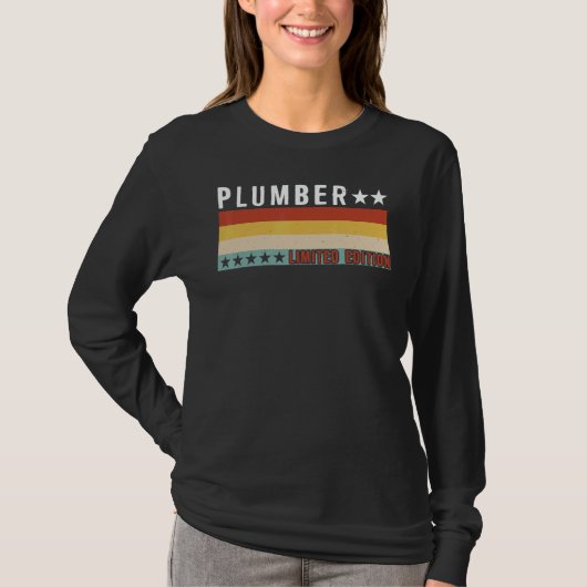 Plumber Job Title Profession Worker Appreciation I T-Shirt (Vorderseite)