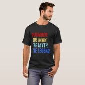 Plumber Man Myth Legend Plumbing Technisches Gesch T-Shirt (Vorne ganz)