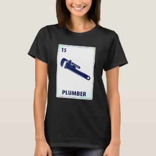 Plumber mexikanische Karten T-Shirt