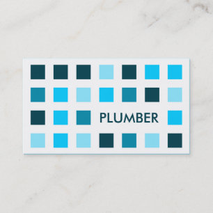 PLUMBER (Mod-Quadrate) Visitenkarte