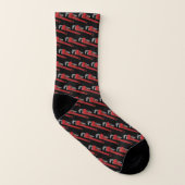 Plumber Pipe Wrench Tools Novelty Cozy Socken (Rechts - Außen)