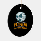 Plumber Plumbing Keramik Ornament (Rechts)