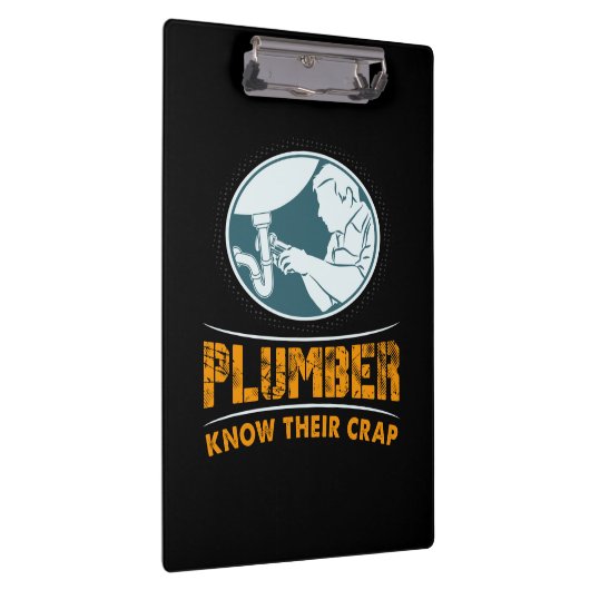 Plumber Plumbing Klemmbrett (Rechts)