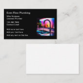 Plumber Service Küche Faucet Thema Visitenkarte (Vorne/Hinten)