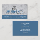 Plumber Slogans Business Cards Visitenkarte (Vorne/Hinten)