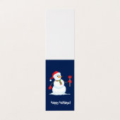 Plumber Snowman Folder Card (Außenseite Aufgefaltet)