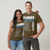 Plumber Stündliche Preise Mens Funny Geschenk Idee T-Shirt (Unisex)