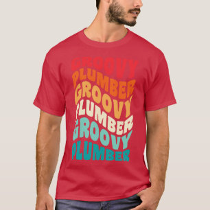 Plumber Vintag Retro 60er 70er 80er Vibes T-Shirt