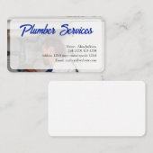 PLUMBER-Visitenkarte bearbeitet Visitenkarte (Vorne/Hinten)