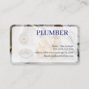 PLUMBER-Visitenkarte bearbeitet Visitenkarte