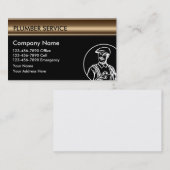 Plumber-Visitenkarten Visitenkarte (Vorne/Hinten)