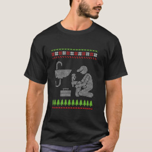 Plumber Weihnachts Klempner Santa Pipefitter Happy T-Shirt