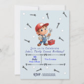 Plumbers Einladung (Vorderseite)