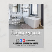 PLUMBING SPECIALIST Badmonteur Flyer (Vorne)