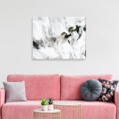 Plume aus dem Okmok-Vulkan, den Aleutianinseln 2 Leinwanddruck (Insitu (Wohnzimmer))