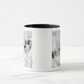 Plume aus dem Okmok-Vulkan, den Aleutianinseln 2 Tasse (Zentrum)