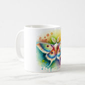 Plume Moth 310824AREF103 - Watercolor Kaffeetasse (Vorderseite Links)