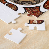 Plume Zodiac Woman von Alphonse Mucha - Jugendstil Puzzle (Seite)