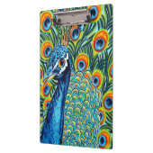 Plumed Pfau I Klemmbrett (Links)