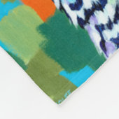 Plumed Pfau II Fleecedecke (Ecke)