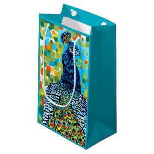 Plumed Pfau II Kleine Geschenktüte
