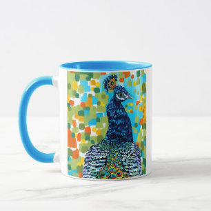 Plumed Pfau II Tasse