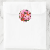 Plumeria - Ace Neon Pink Aufkleber (Tasche)
