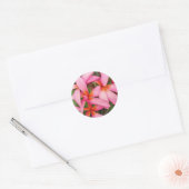 Plumeria - Ace Neon Pink Aufkleber (Umschlag)