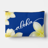 Plumeria Aloha Pouch Zubehörtasche (Vorderseite)