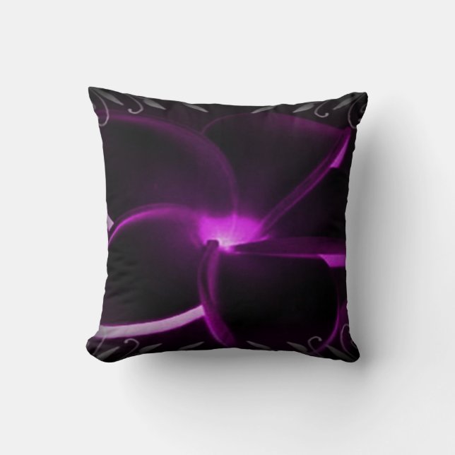 Plumeria American MoJo Pillow Kissen (Vorderseite)