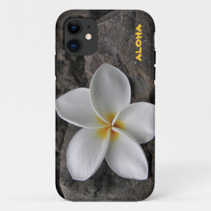 Plumeria auf den Felsen Case-Mate iPhone Hülle